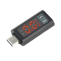 DC5-24V intelligent Digital Voltage Watt Power Meter Type-C PD100W Fast Charging