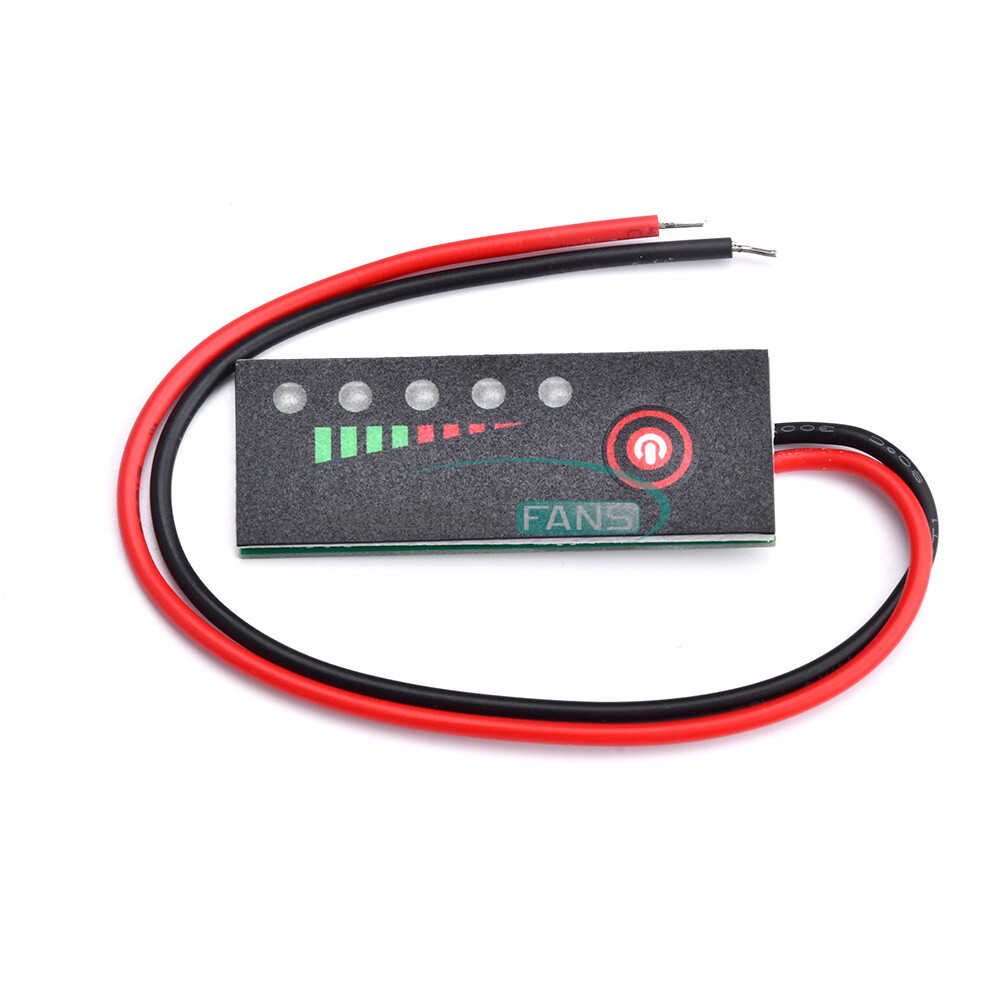 Li-ion Battery Level Indicator Tester Battery Power Percentage Display 1S-6S