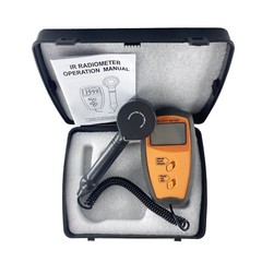 Portable IR Radiometer with Accuracy ±5% + 1digit for 850nm or 940nm IR LEDs