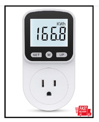 Upgraded Watt Meter Power Meter Plug Home Energy Monitor Electricity Usage