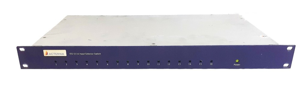 Acterna HSM1000 ISS-5116 INPUT SELECTOR SWITCH
