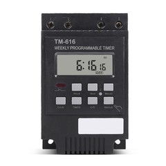 Weekly Programmable Timer for relay 30AMP Digital Switch for Energy Saving