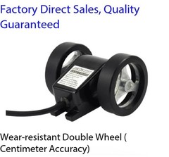 AB Bidirectional Length Measurement Encoder with Roller-Type Metering Wheel