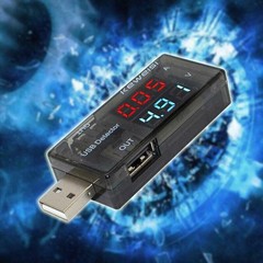 LCD USB Charger Doctor Current Voltage Detector Battery Voltmeter Ammeter Tester