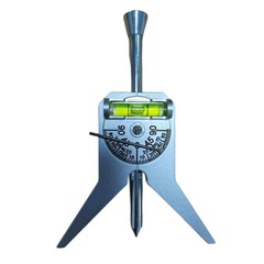 Professional Grade Pipe Center Locator Tool with Bubble Level Indicator