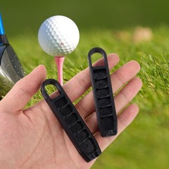 2pcs Golf Tee Height Adjuster, 6 Settings Precise Adjustable Golf Tee…