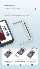 Static Tester Voltage Detector Handheld Portable FMX-003F FMX-004