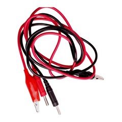 10A DC Power Test Cable with For ALLIGATOR Clips and Banana Connectors