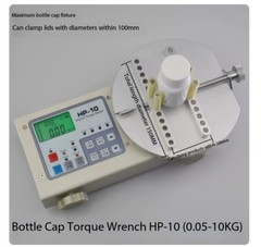 Bottle Cap Torque Tester: Torque Gauge forBeverageCapsandPlastic/GlassBottleCaps