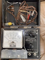 Vintage BASO Millivolts Milliamps Meter Test Kit 120 Untested