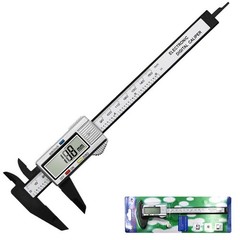 6”LCD 150mm Digital Vernier Caliper Micrometer Measure Tool Gauge Ruler Plastic