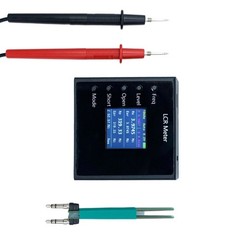Digital Bridge Tweezer with 1.54inch Color Display Build-in Rechargeable Battery