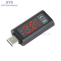 DC5-24V intelligent Digital Voltage Watt Power Meter Type-C PD100W Fast Charging