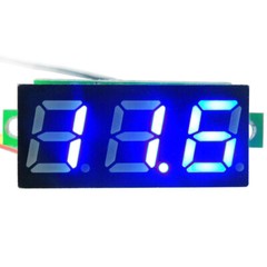 US 5Pcs Mini DC 0-100V 0.28″ 3-Digital 3-Wires Voltmeter LED Voltage Panel Meter