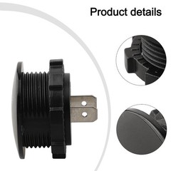 Digital Voltmeter Meter Waterproof for DC 12V 24V Vehicles and Equipment