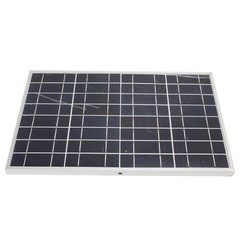 Framed Solar Panel 12V 24V Polycrystalline with 60A Controller and Clip