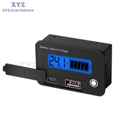 6140 DC8-30V Battery Level Indicator Capacity Tester LCD Display Meter Module