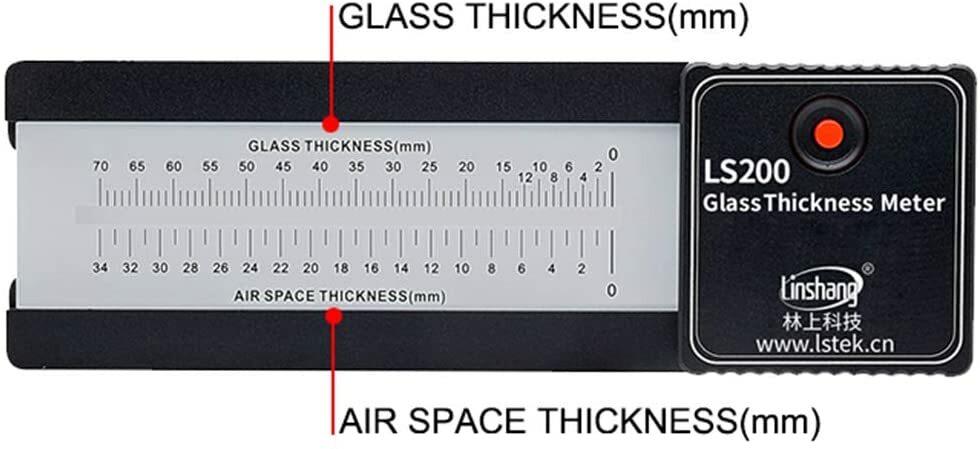 Laser Glass Thickness Gauge Single Layer Glass Double Triple Glazing