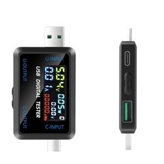 Digital Voltage Current Meter Power Capacity Tester USB Type-C Charger Detector