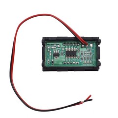 6Pcs DC 4.5-30V Blue LED 3Digital Display Voltage Meter Voltmeter Panel