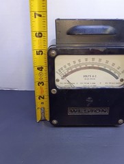 Weston Model 433 No 115510 AC Voltmeter Vintage USA RES For 150, 300, 750 V