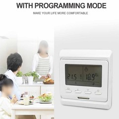 Wired Temperature Controller for Reliable For electric Floor Heating Setup