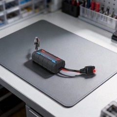 Power Analyzer with Backlit LCD Battery Monitor for Electric Vehicles and Solar
