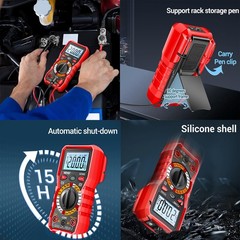 ANENG Multimeter with Backlit LCD,Ohm Volt Amp Meter,Non Contact Voltage Test…