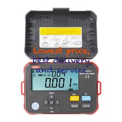 1 UNI-T UT620C+Digital DC Test Micro Ohmmeter Connectors/Motor Resistance Tester