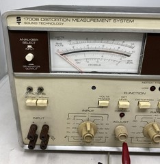 Vintage 1700 B Distortion Measurement System Sound Technology Powers On *READ*