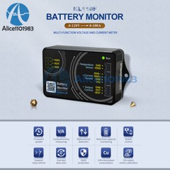DC 0-120V 100A 400A 600A Coulomb Meter High-precision Voltage and Current Meter