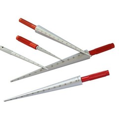 Conical Feeler Gauge Electroplated Carbon Steel 165mm to 3045mm Accurate