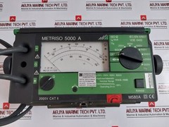 GOSSEN M580A Metros 5000A Insulation Resistance Tester 0 to 2500V IEC R20