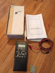GOLD LINE ZM1 Impedance Meter – Calc. Watts For 25,50,70, or 100 Volt , Read!!!