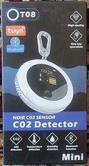 CO2 Detector MINI, NDIR CO2 SENSOR, Temp & Humidity Detection, with Bluetooth