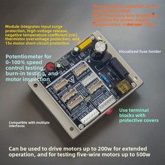 Air Conditioner Five-Wire DC Brushless Fan Motor Detector Motor Driver Board
