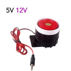 Wired 12V Security Alarm Siren 120dB Indoor Use for For home Protection