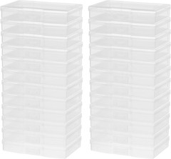 Transparent 4″ X 6″ Photo Storage Boxes – Photo Organizer Cases Photo Keeper Pic