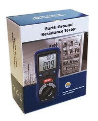 CEM DT-5300 Digital Earth Ground Resistance Tester Ohm DC AC Volt Meter w/ Bag