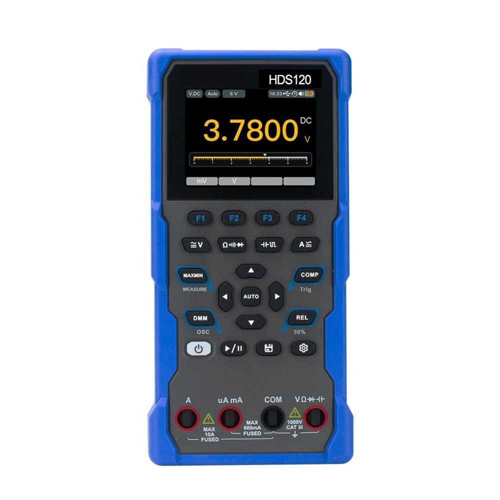 Advanced Digital Multimeter with Large IPS Display and Safety CAT III 1000 Volt