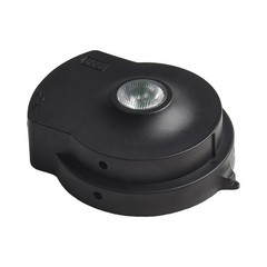 Microscope Accessories Adjustable Brightness LED Light Source in Black