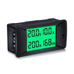 DC Multifunction Battery Monitor Meter 0 300V 100A LCD Digital Shunt Solar RV