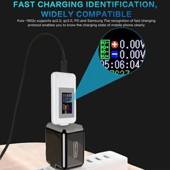 10 in 1 Type C USB Tester DC Digital Voltmeter Amperimetro Current Voltage Meter