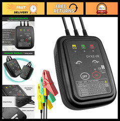 3 Phase Rotation Tester Non-Contact Meter AC 70-600V, LED Display, Clamp Lead, A