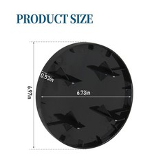 Plastic Meter Blank for Milbank 6002 Plastic Electric Meter Cover Plate（black…