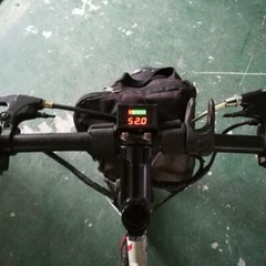 4pc Red Car Marine Motorcycle LED-Digital Voltmeter Voltage 12-60V Battery Gauge