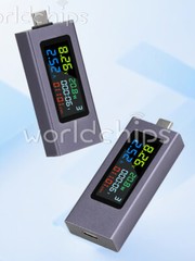 USB TypeC Tester Power Meter DC4.5~50V Digital Multimeter Voltage Current Tester