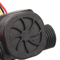 1/2/5PCS G1/2 Water Flow Sensor Fluid Flowmeter Switch Counter 1-30L/min Meter