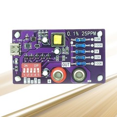 Precision Voltage Reference Module 5-Channels 5 Levels Resistors of Calibratiok