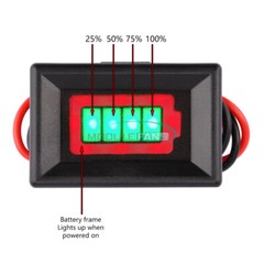1S 2S 3S 4S Li-ion Battery Capacity Indicator Module Car Battery Level Display